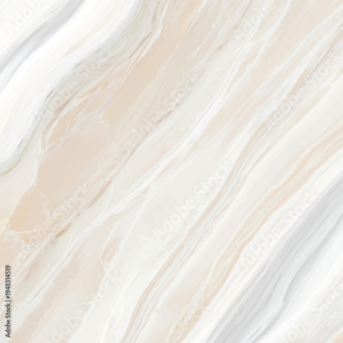 Soft white marble texture with a smooth silk surface features a light cream pattern and soft waves to create an elegant fabric design backdrop