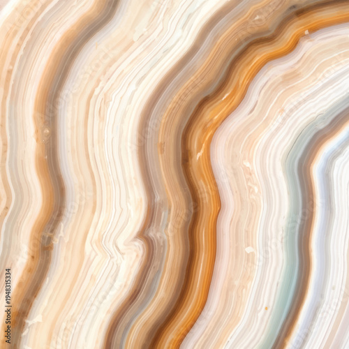 Natural stone and abstract wood texture background featuring a wavy liquid blue water pattern with a swirl of motion and metal color flow design