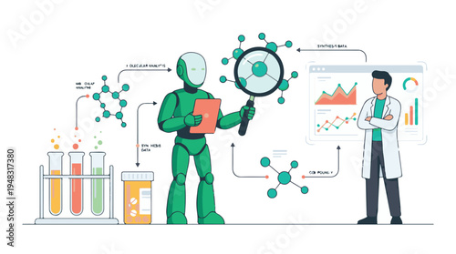 AI and Human Collaboration in Pharmaceutical Research and Development