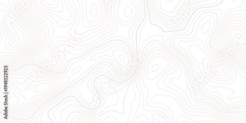 Topographic map patterns, topography line map. Vintage outdoors style.Design materials. Abstract bacground. Vector illustration.geographic grid map.
