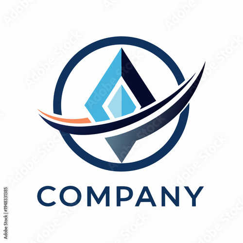 Free Download Minimalist type business logo template - GFXLoad