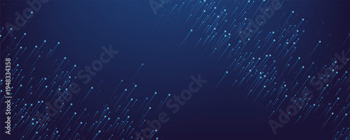 Modern technology circuit board texture background design. Quantum computer technologies concepts, large data processing. Futuristic blue circuit board background. Minimal vector motherboard
