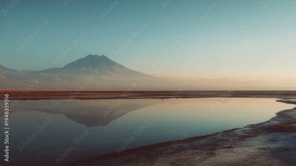 Obraz premium Stunning Landscape Reflection