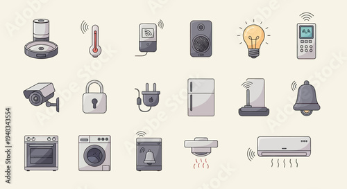 Smart home devices and appliances for everyday convenience and security