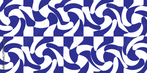 blue check box pattern design