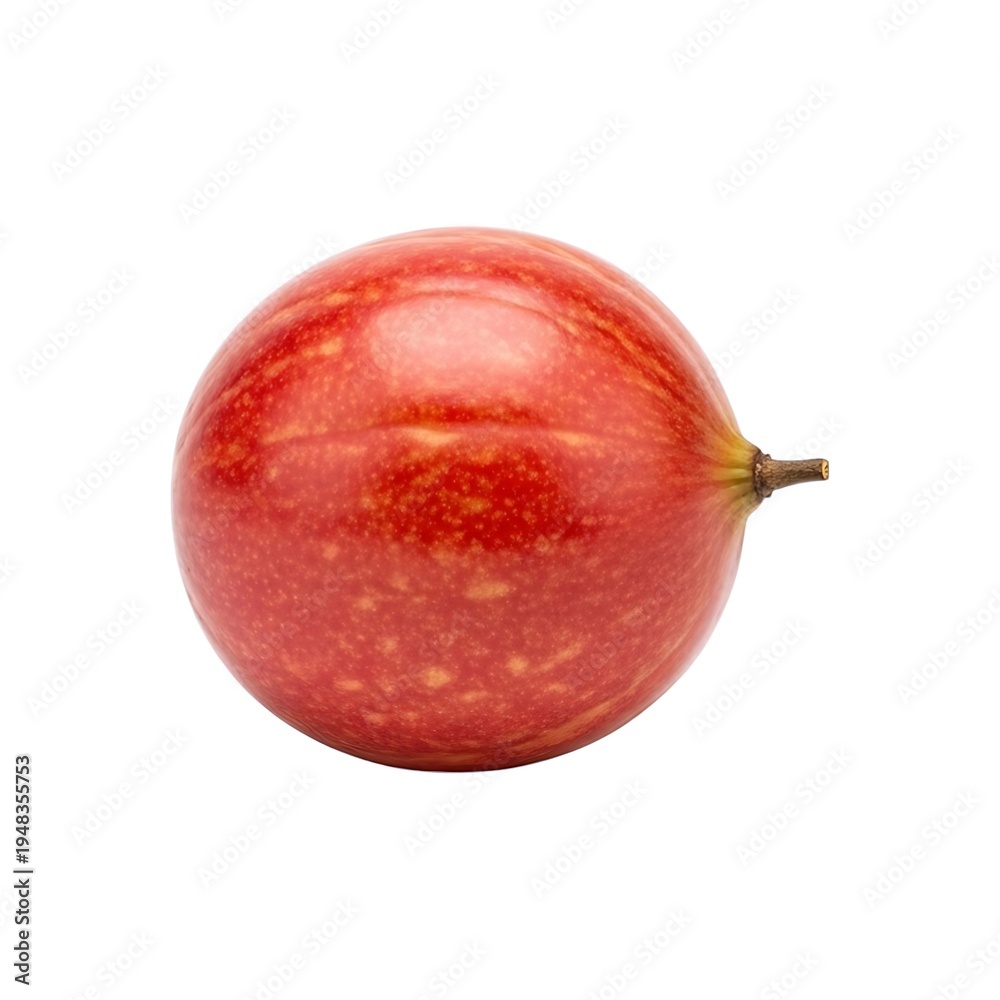 Fototapeta premium Fresh Red Fig Whole Organic Fruit Isolated on White