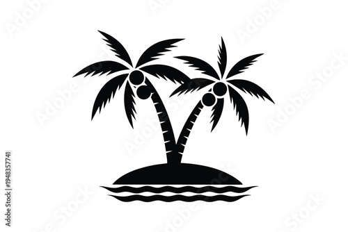 Simple vector illustration in black and white: a treasure chest spilling gold coins