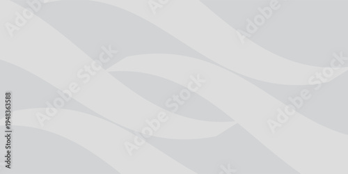 Abstract minimalist white and gray curve modern background. texture white pattern. vector illustration