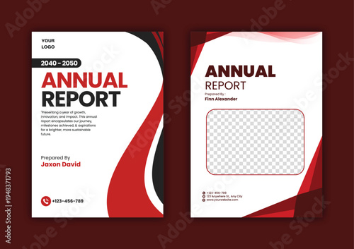 Modern Business Proposal Template for Corporate Presentation and Company Report Design