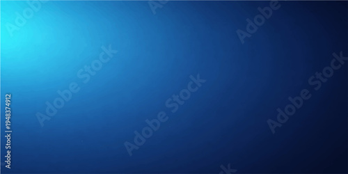 A vintage blue abstract background with a dark grunge texture on old paper creates a bright light pattern for a blank wallpaper design surface