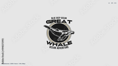 Esport mascot logo badge vector illustration