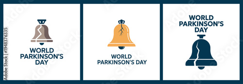 World Parkinson's Day Bell Design for Awareness and Call to Action