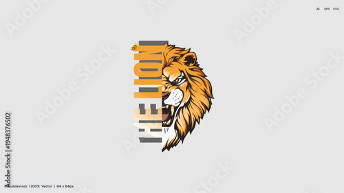 Esport mascot logo badge vector illustration