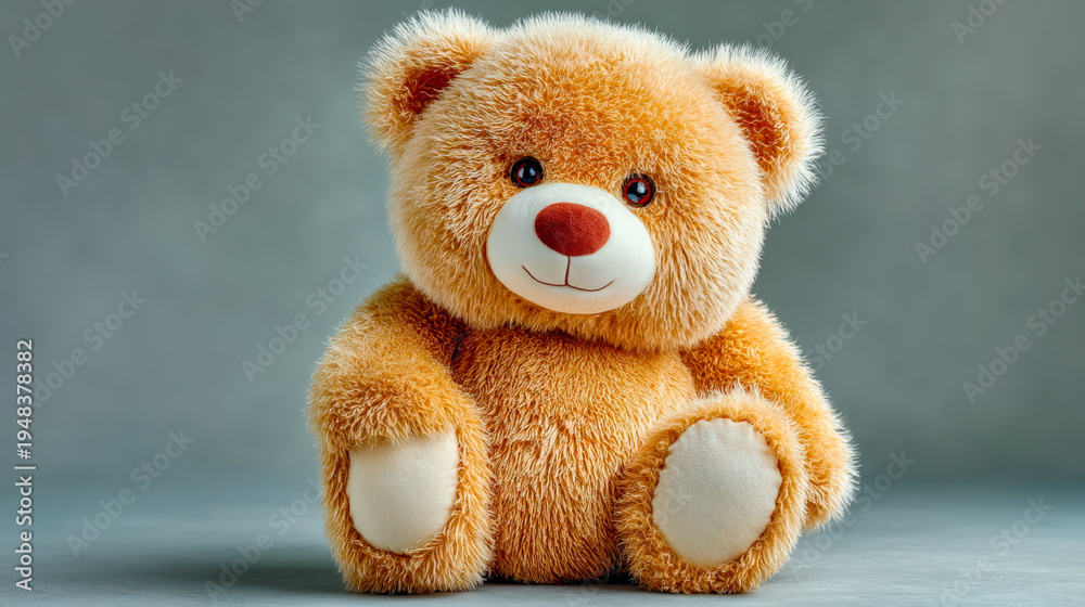 Obraz premium Cuddly Teddy Bear Portrait