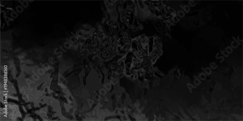 Dark Abstract Organic Texture with Swirling Gray and Black Fluid Shapes and Moody Atmosphere vector illustration