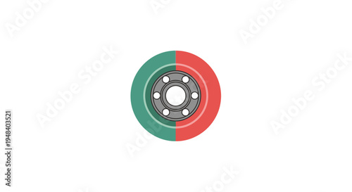 Brake Disc Rotor Car Part.