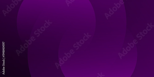 Abstract Dark Purple Swirl Background - Minimalist Design with Soft Gradients and Flowing Shapes