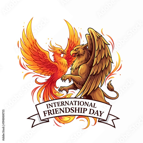 Phoenix and Griffin Fight for International Friendship Day