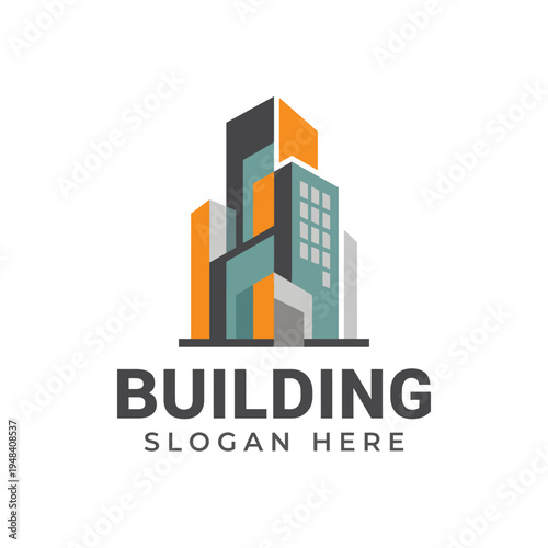 An artistic representation of a modern building showcasing sleek architecture and innovative structures, embodying urban development and contemporary architectural design.