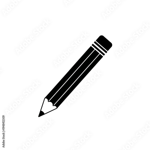 Black Pencil Stationery Writing Instrument.