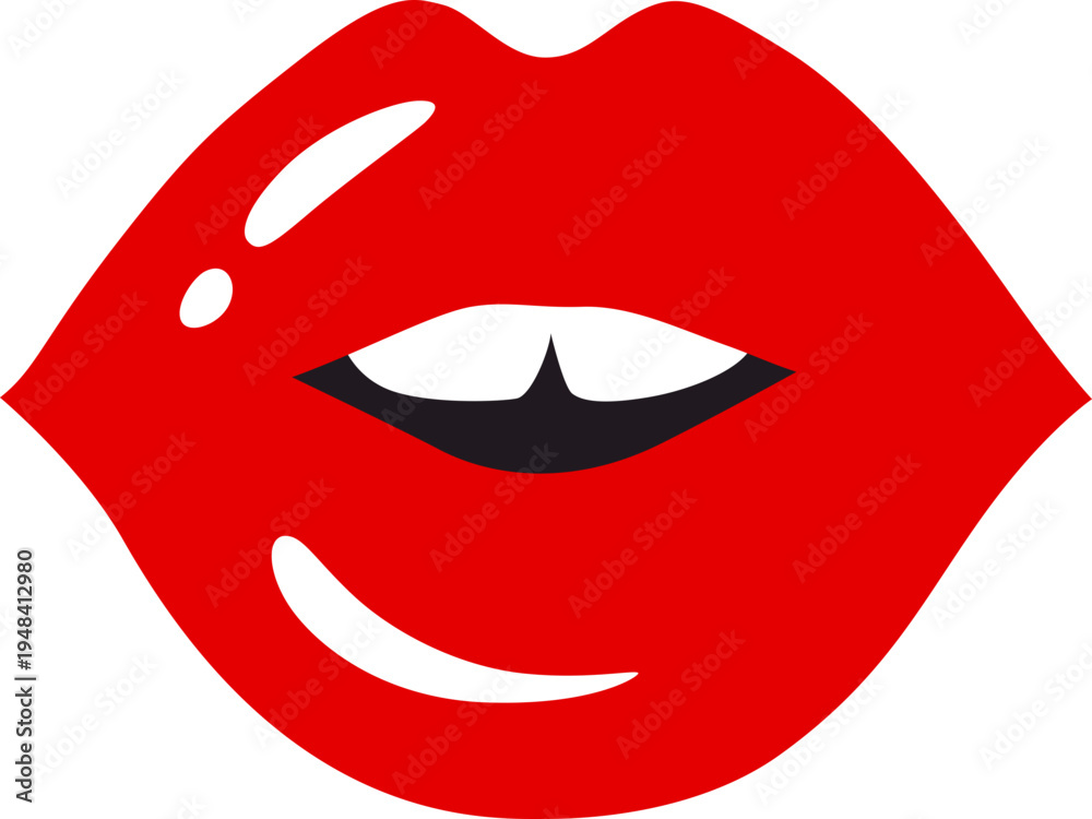 Obraz premium Red Lips