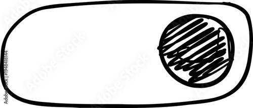 Switch On Off Click Slider Doodle