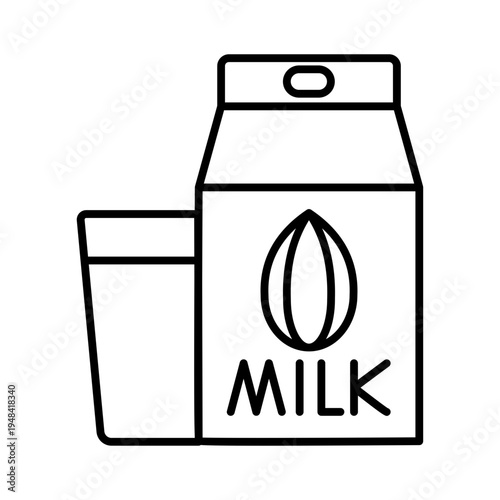 Oat milk icon
