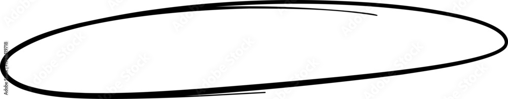 Obraz premium Circle Emphasis Oval Ellipse Highlight