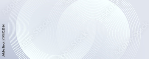 Simple lines grey background with dynamic circle lines abstract simple design nice