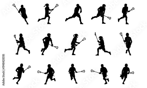  Flat vector illustration of female silhouettes in dresses, fashion poses, modeling design, elegance, style, beauty, modern lifestyle concept art