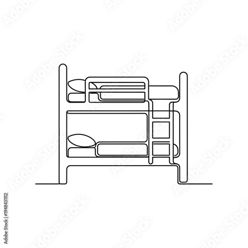 Bunk Bed Furniture Home Interior.