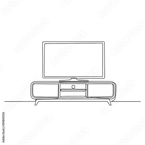 Modern Television on Stand Furniture.