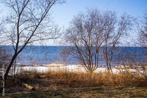 Spring is approaching the sea