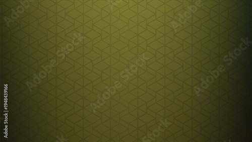 Geometric Pattern Olive Green Texture Seamless Design Background