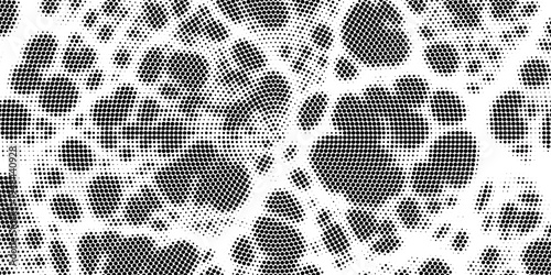 Black radial halftone circles. Dotted sound wave rings. Stippled epicenter, target, radar icon concept. Ripple concentric signal vibration element. Vector round dashed and dotted