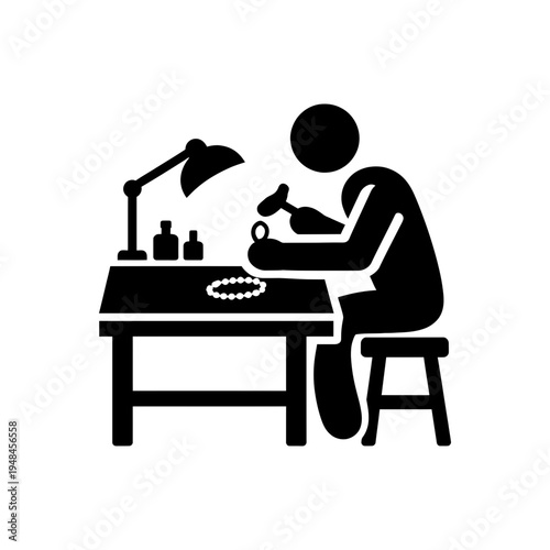 Jewelry Maker Workshop Icon