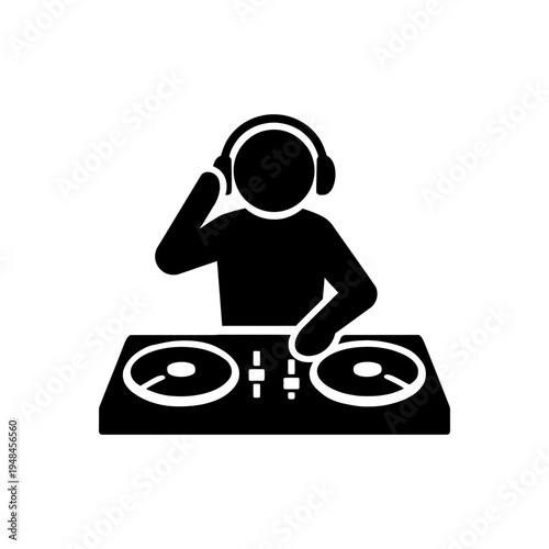 Freelance Event Disc Jockey Icon