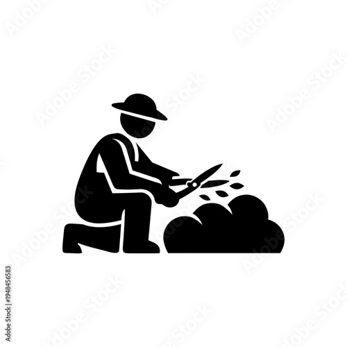Independent Landscaping Gardening Service Icon