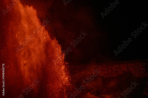 Volcano Lava Fountain 