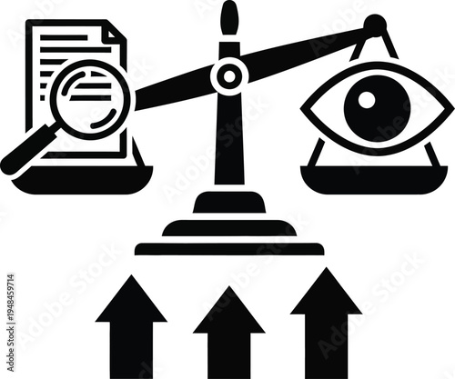 balance between document investigation and eye surveillance