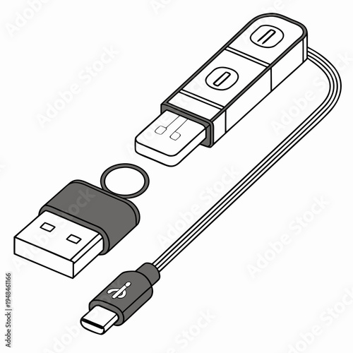 Usb cable with adapter and lightning connector usb cable technology electronics