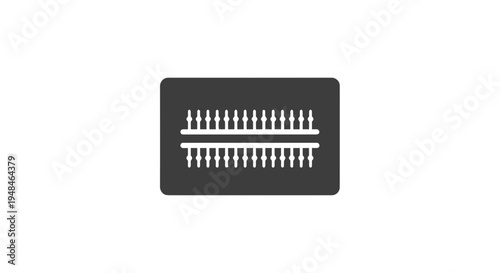 USB Type C Connector Icon Illustration.
