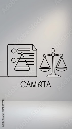 law legal document symbol icon.