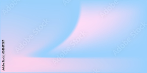 A winter sky mesh gradient background combining soft pastel pink and light blue. An image with an interesting color combination.