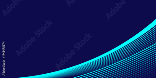 premium design Blue Light Curve Background. Modern trendy design in vector EPS 10