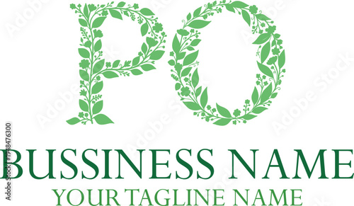 PO P po initial logo | initial based abstract modern minimal creative logo, vector template image. luxury logotype logo, real estate homie logo. typography logo. initials logo