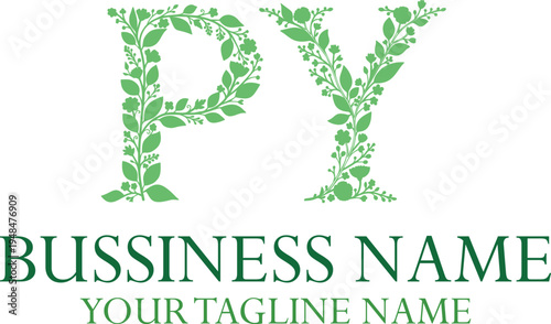 PY P py initial logo | initial based abstract modern minimal creative logo, vector template image. luxury logotype logo, real estate homie logo. typography logo. initials logo