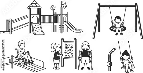 Children's day fun activities for kids at playground