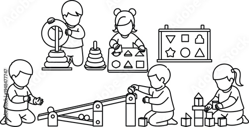 Children's day fun activities for kids playtime and learning