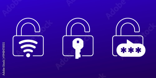 smart lock icons for ui and apps